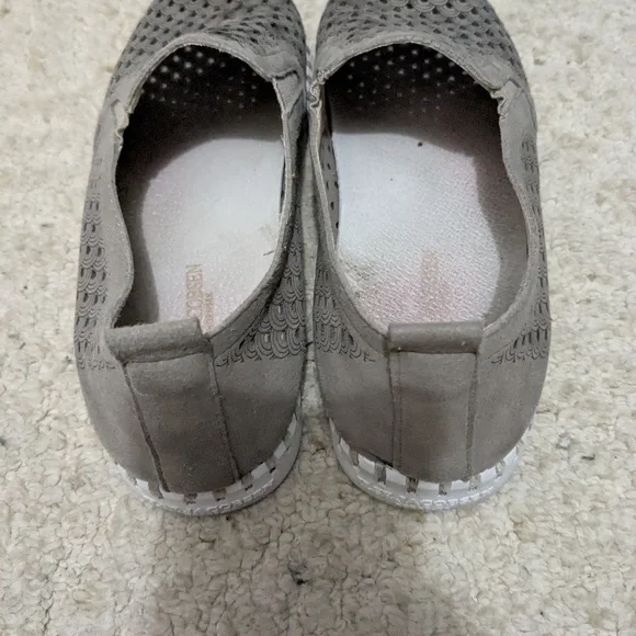 Steve Madden Odonna women's size EU38gray fabric casual slipon lightweight shoes - Picture 3 of 5